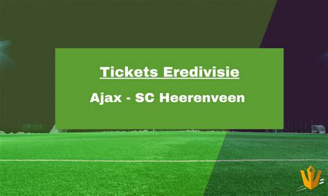 ajax vs heerenveen tickets